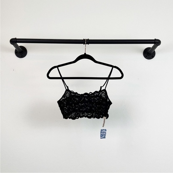 NWT Free People Intimately Reese Lace Bandeau Bralette in Black - Picture 9 of 9